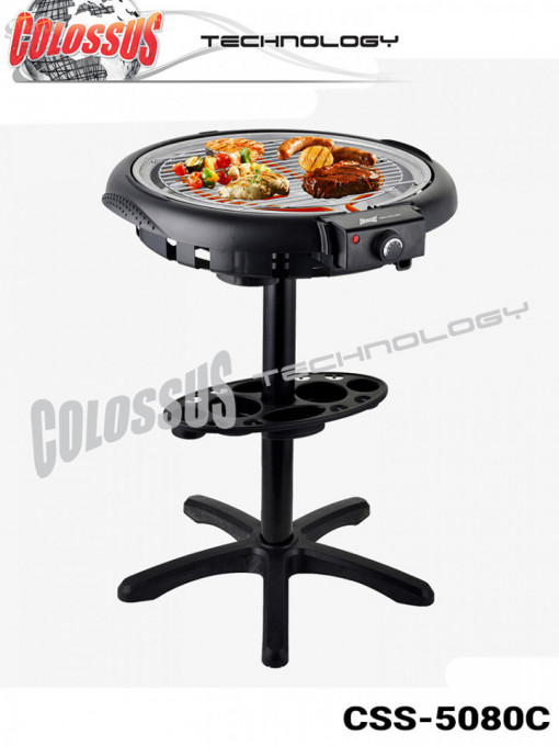 COLOSSUS Električni roštilj sa postoljem 2u1 MR-5080C ( RATA 12 x 555 RSD )