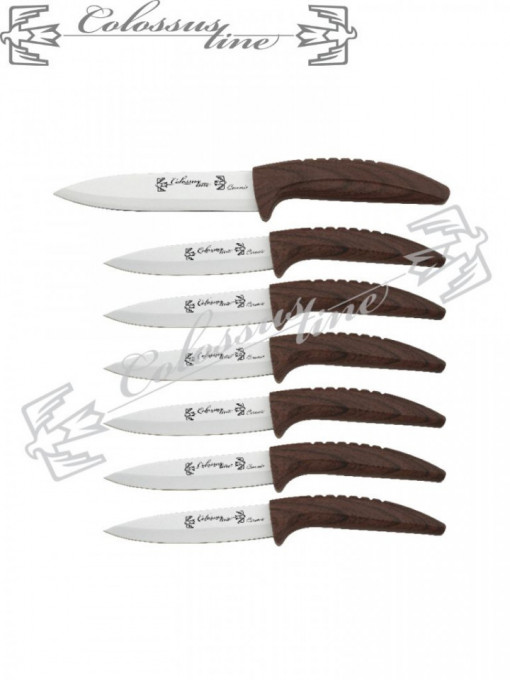 COLOSSUS LINE Set keramičkih noževa 7 komada. MR-39 ( RATA 12 x 125 RSD )