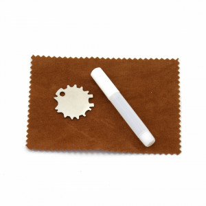 Set frizerie coafor Ardette model Opax02 cu 11 piese cu foarfeca de tuns si filat, pelerina, pamatuf, pulverizator, piepten si etui