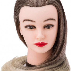 Set cap practica manechin Valeria Ombre cu ace agrafe coc exersat coafuri impletituri salon frizerie