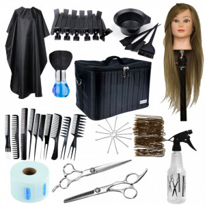 Set kit frizerie coafor BIANCA profesional complet produse scoala