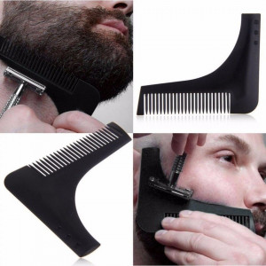 Kit frizerie coafor cu foarfeca tuns filat curcubeu brici din inox, pieptan barba, manta, pelerina Davis