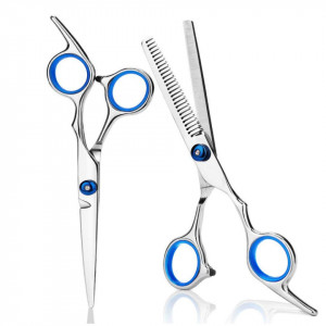 Set foarfeca de tuns si filat Asko 6" pentru frizerie coafor salon inox