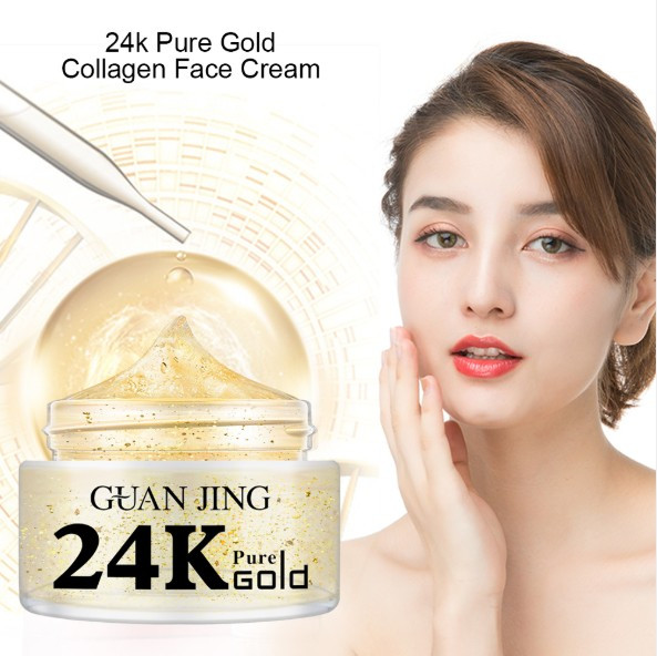 24K Pure Gold Collagen Face Cream, 50ml
