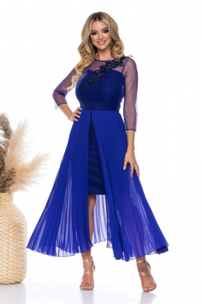 rochie de seara albastra