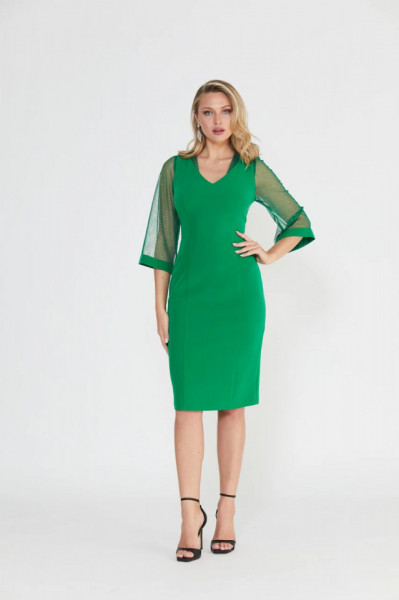 Rochie verde ocazie