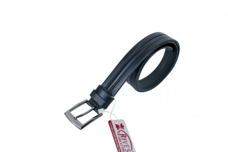curea neagra piele cu model