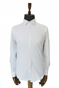 Camasa alba slim fit