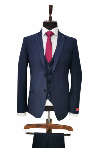 Costum ocazie slim fit marimi mari