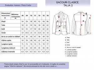 Sacou clasic talia 2 Harper