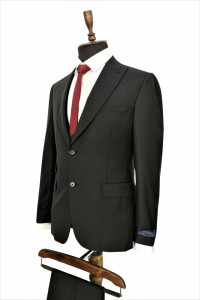 Costum slim fit negru