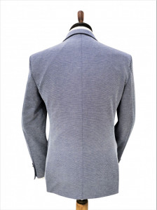 sacou slim fit bleu