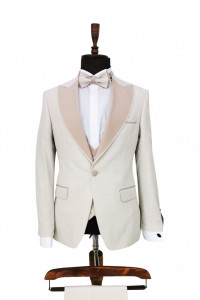 Smoking slim fit Grayson crem