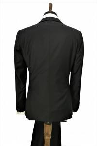 Costum slim fit negru