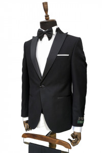 Costum negru ceremonie 