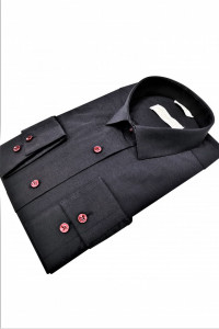 camasa slim fit neagra