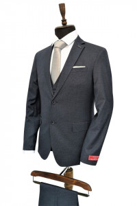Costum ocazie  slim fit marimi mari
