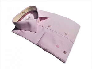 camasa slim roz