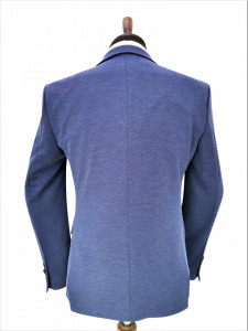 sacou slim fit albastru