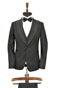 Smoking slim fit William negru
