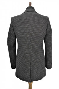 Palton slim fit gri Seth