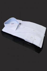 camasa alba slim fit