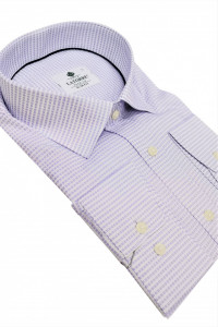 Camasa imprimata slim fit Maurizzio