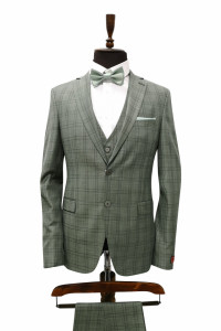 Costum barbati slim fit Dylan talia 0