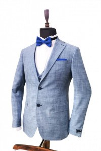 Costum bleu slim fit
