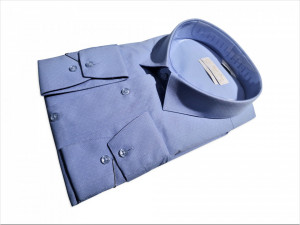 Camasa bleu slim marimi mari
