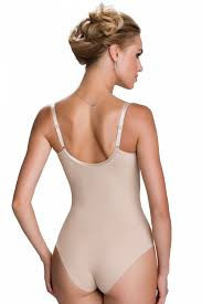 Body de corectie nude cu bretele