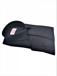 Camasa neagra slim fit