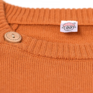 Rochie lână merinos - Sugar caramel