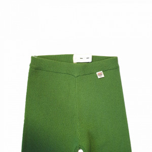 Colanti Rib lână merinos - Apple green