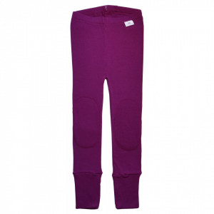 Colanti Rib lână merinos - Purple Wine
