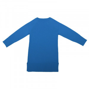 Rochie lână merinos - Ibiza blue
