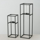 Set 2 suporturi metalice rectangulare 45-68 cm