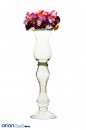 Vaza din sticla transparenta Alexandra H 70 cm