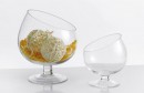 Cupa sticla brandy inclinat H 20 D 18