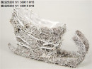 Sanie suport decor Craciun L 19 cm