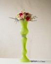 Vaza din sticla verde Alexandra H 65 cm