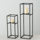 Set 2 suporturi metalice rectangulare 45-68 cm