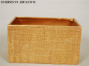 Vas ceramic auriu 20x10.5xH10 cm