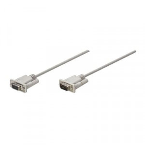 304238 Syscom Cable Serial DB9 Macho A Hembra 1.8 Metros 304-238