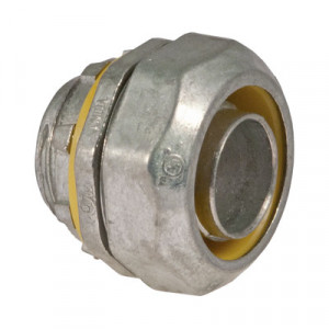 HUBBELL HUB3408DC Conector recto metalico para tuberia liqui