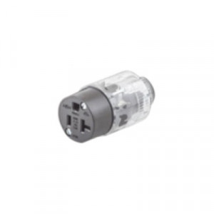 HUBBELL HUB520LC Conector Iluminado 20 A 125 V CA 2 Polos 3