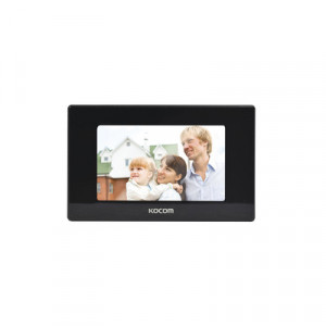 KOCOM KCV544SDMMB Monitor 7" COLOR NEGRO ALTA DEFINICION (HD