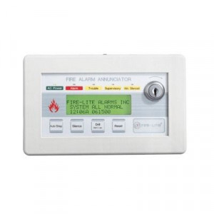 Lcd80f Fire-lite Anunciador De Incendio Remoto - P
