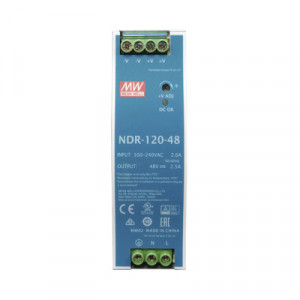 MEANWELL NDR12048 Fuente de poder industrial de 120 W salida