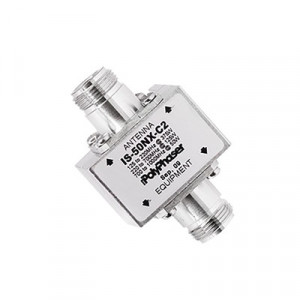 POLYPHASER IS50NXC2 Protector Coaxial RF de CD Para 125 - 10
